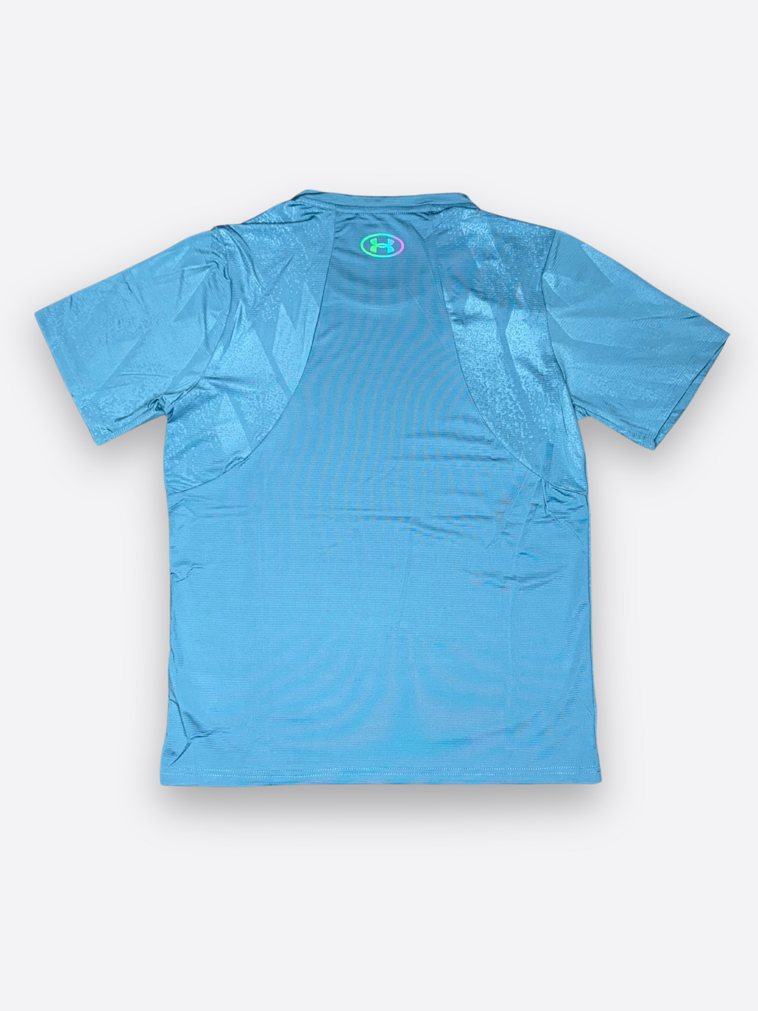 T-SHIRT FLUO UNDER ARMOUR- CYAN BLUE