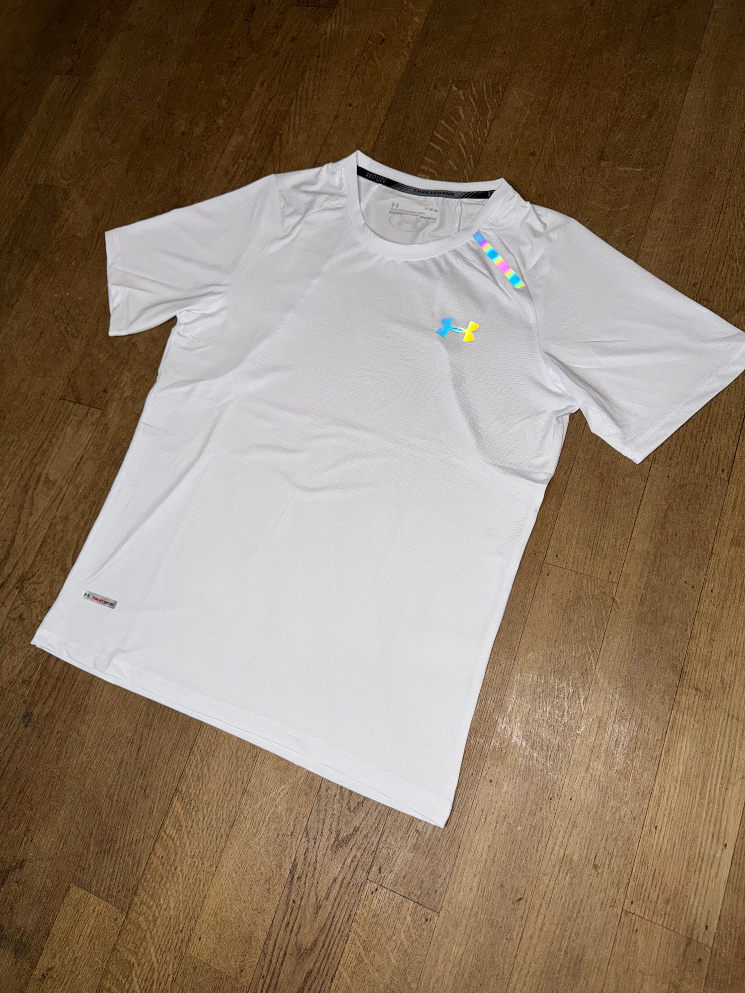 T-SHIRT FLUO UNDER ARMOUR - WHITE