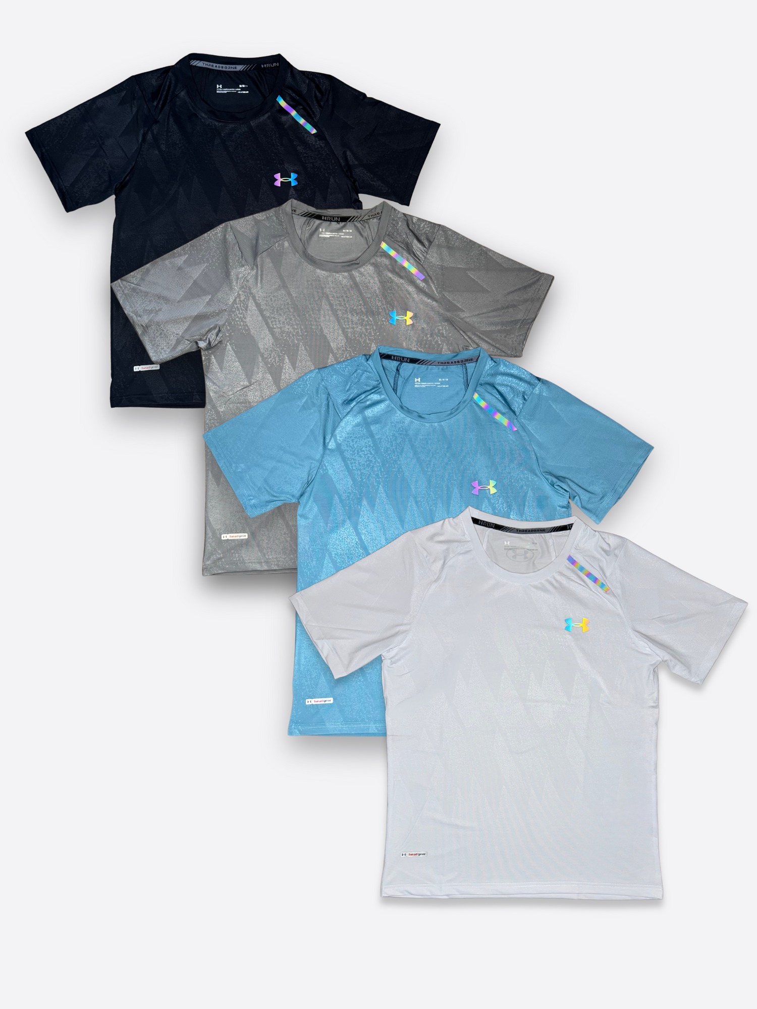 FLUORENSCENT ACTIVE T-SHIRT 4 PACK